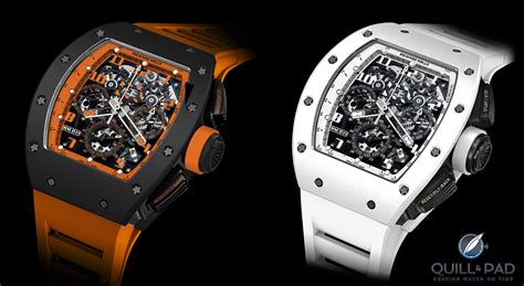 richard mille orange band|richard mille watch white ghost.